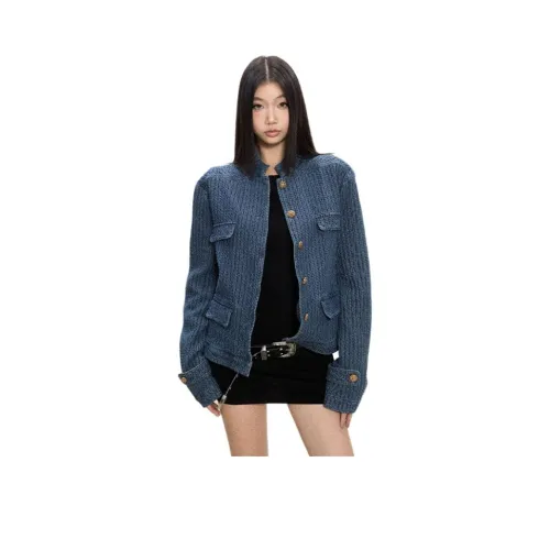 INCO VIBE 데님 블루 여성 자켓