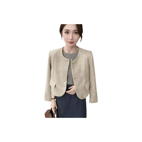 INCO VIBE 카키 여성 자켓