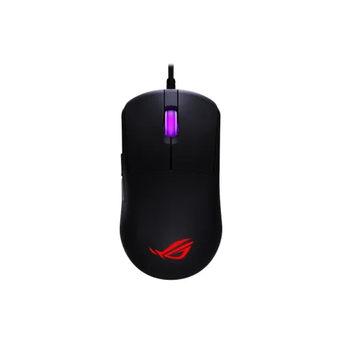 ROG 드래곤 스케일 미니 표준 사이즈 유선형 연결 게이밍 E스포츠 RGB 조명, 가벼운 디자인, 교체 가능한 스위치 마우스