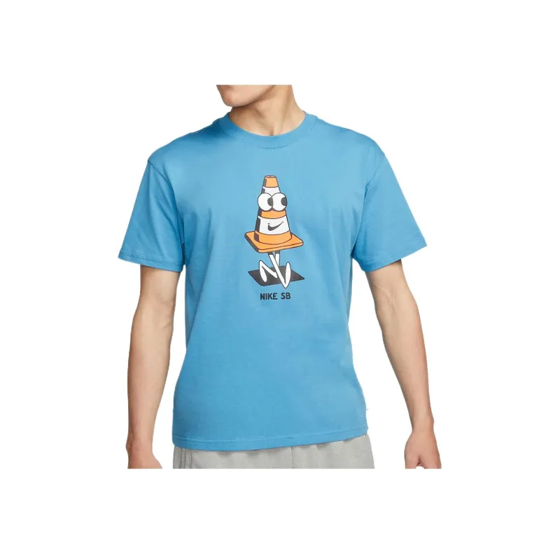 Nike T Shirts Men Blue-1