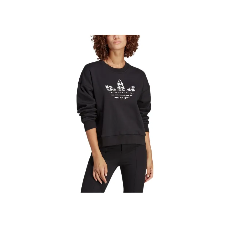 Adidas Originals TREF INFILL SWT Sweatshirt Women's Black-1