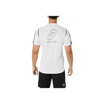 Asics T Shirts Unisex White