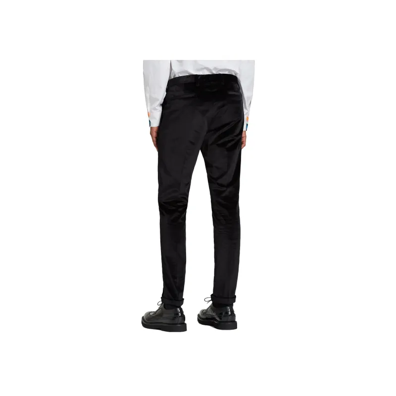 Paul Smith Velvet Straight leg Suit Trousers-2