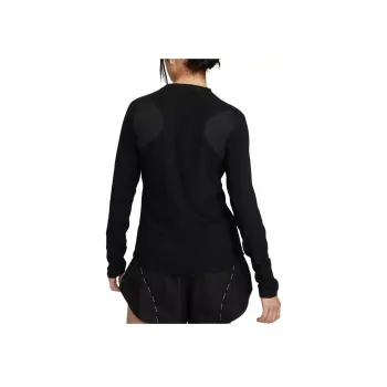 Nike Dri FIT Long sleeve 'Black' Top
