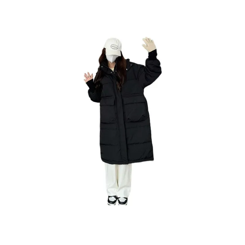 Flowers In Water Puffer Jacket Women's-0