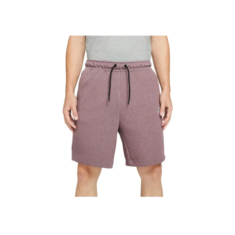 Nike Tech Fleece 'Dark Wine/Black' Track Shorts-2
