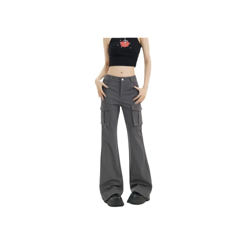 ZAVK Cargo Pants Women's Military Gray-0