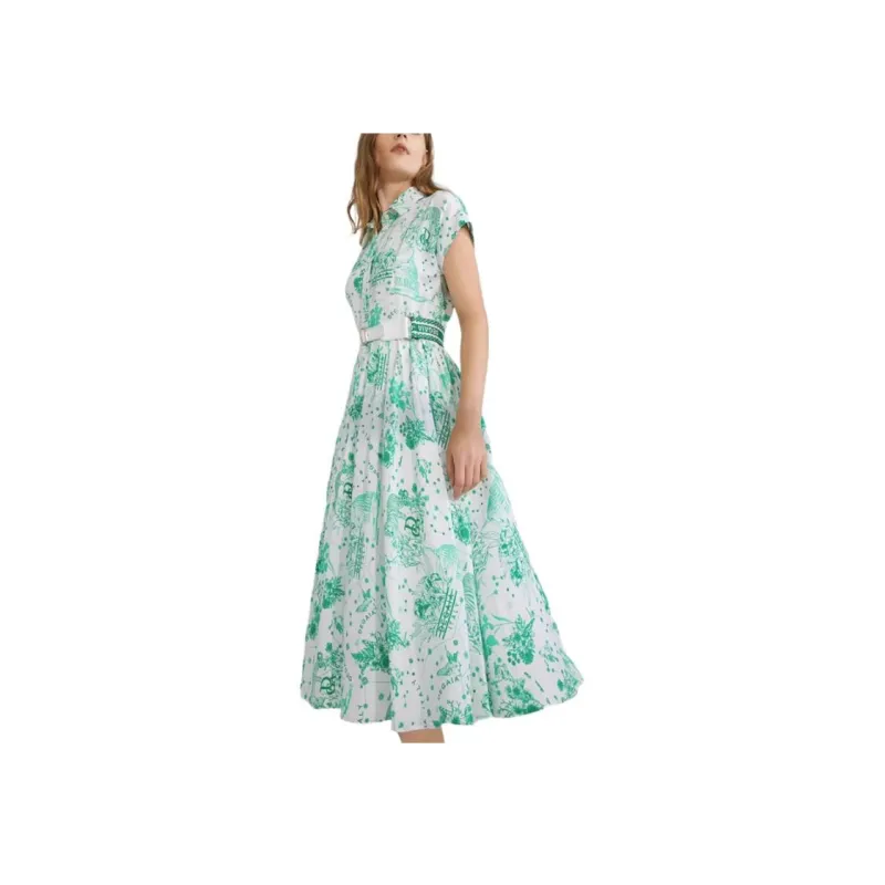 DEGAIA Short Sleeved Dress Women's-7
