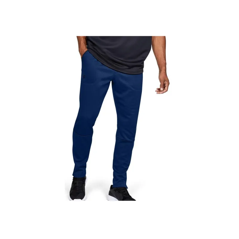 Under Armour Slim Fit Pants Sweatpants Men's United States Blue-4