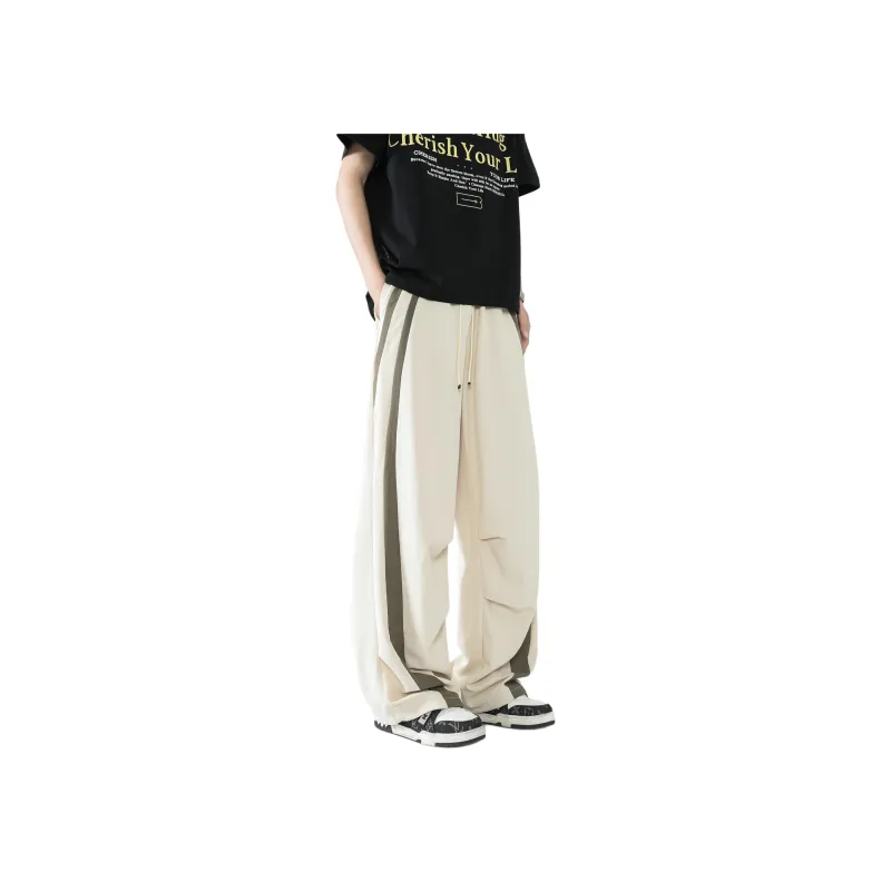 KAIPAINEN Casual Pants Unisex Apricot-2