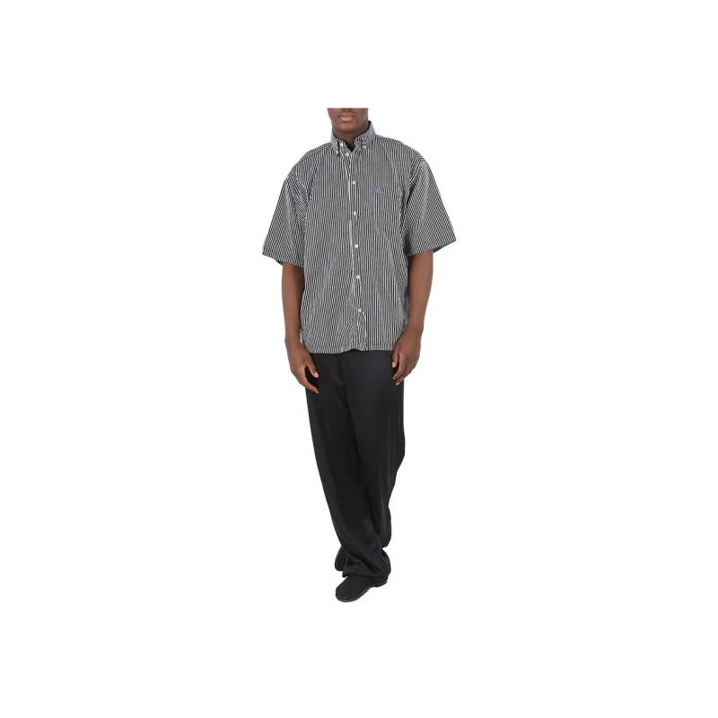 Balenciaga Shirt Regular Fit Men's Black-2