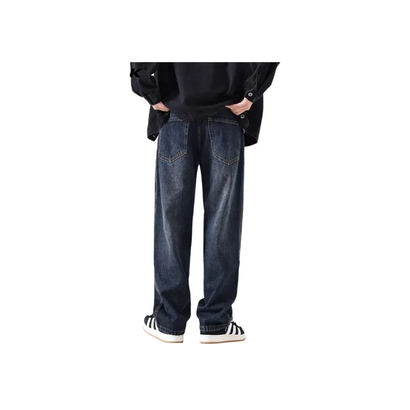DUATOGE Jeans Men's Vintage Blue-2