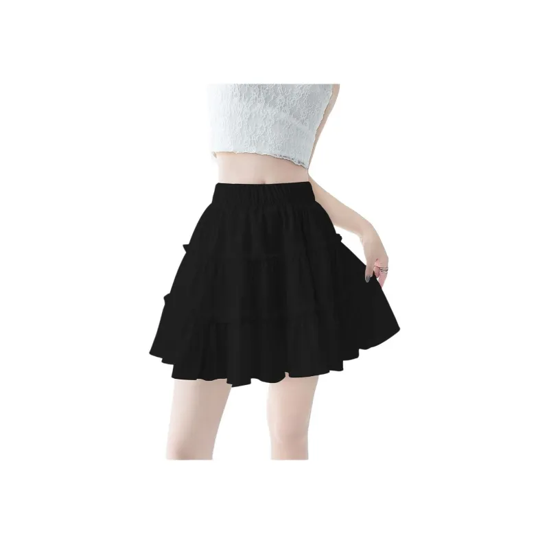 Mu Xiao Xin Casual Short Skirts Women's-5
