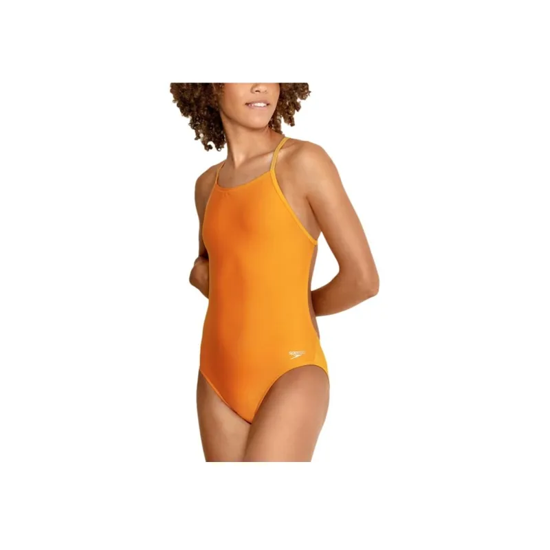 Speedo Endurance+ Solid Back One piece Swimsuit Women's-16