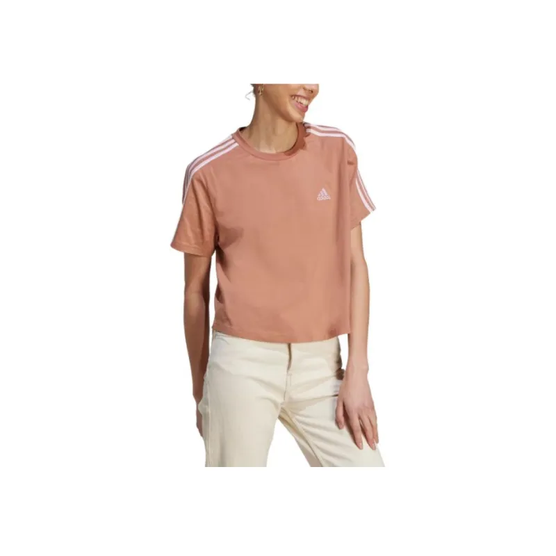 Adidas Essential T Shirt Women's Clay Strata-1