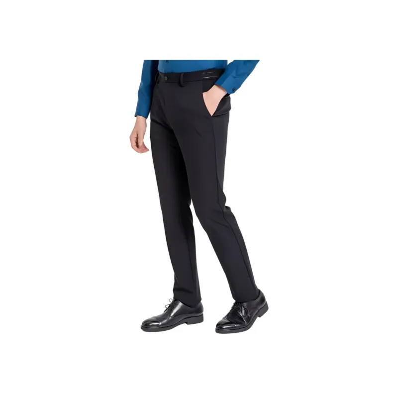 BRAUN BUFFEL Suit Trouser Men's Black-4