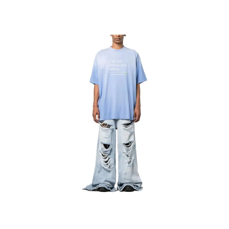 Vetements Not Doing Shit Today T Shirt-1