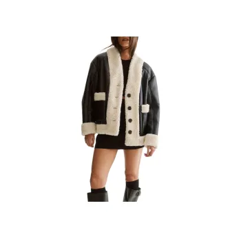 NASTY GAL Jackets Coats Women's Black
