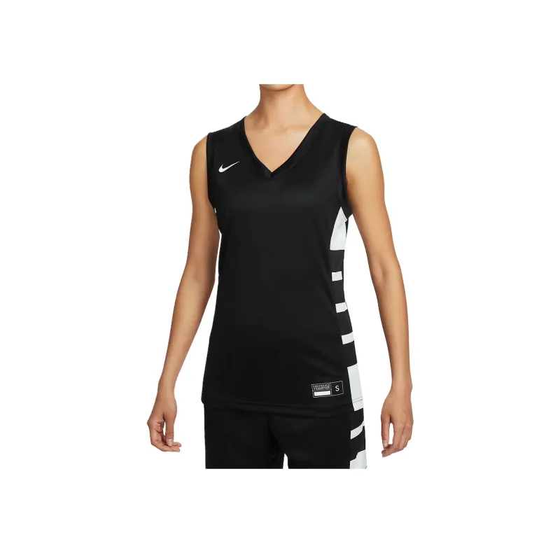 Nike Dri Fit Elite Power Basketball Jersey Women's Team Black-0