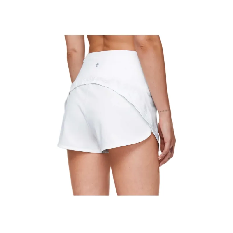 Lululemon Swift Run The Line Sports Shorts Women's White-1