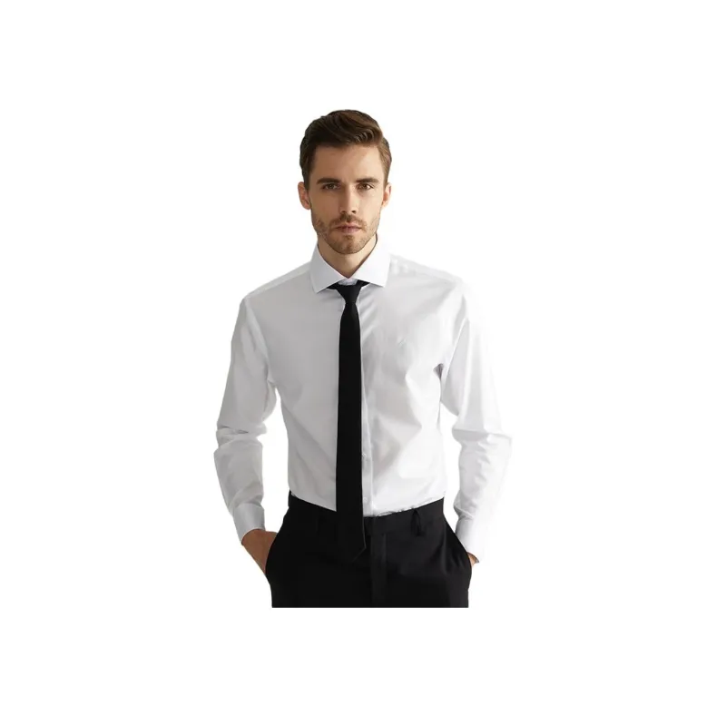 DANIEL HECHTER Shirt Men's 100 Pcs Windsor Collar White-2
