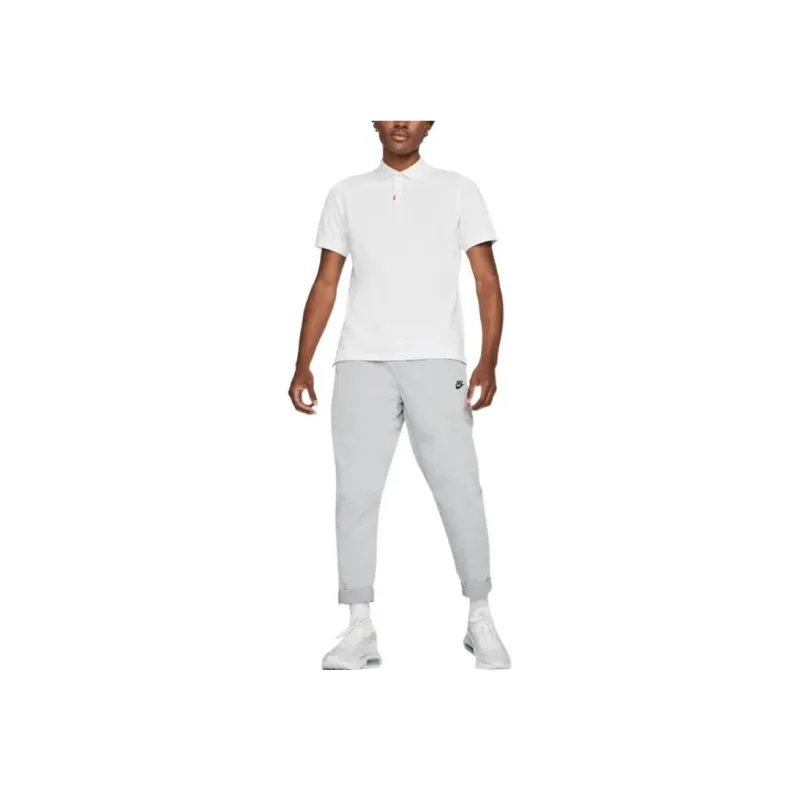 Nike Polo Shirts Men White-3