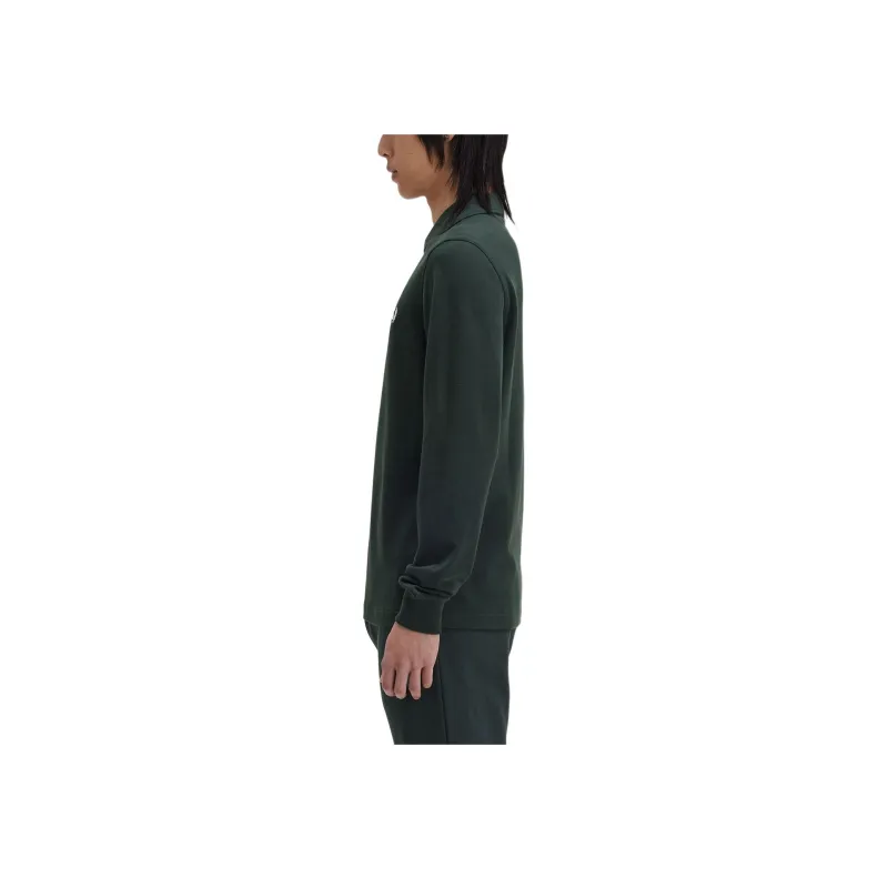 FRED PERRY Polo Shirt Men's Night Green-2