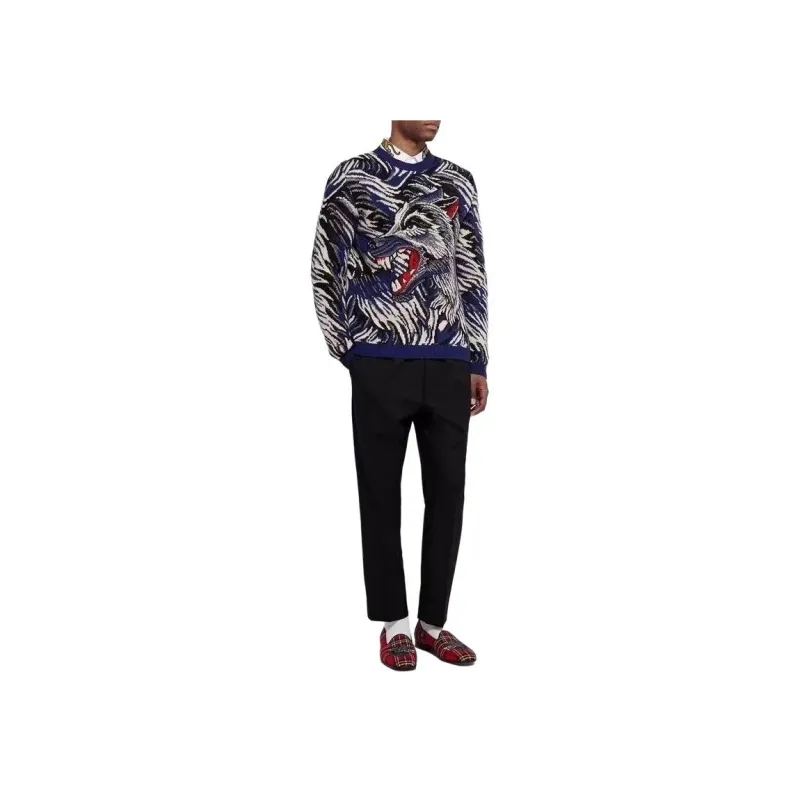 GUCCI Sweaters Men Blue-3