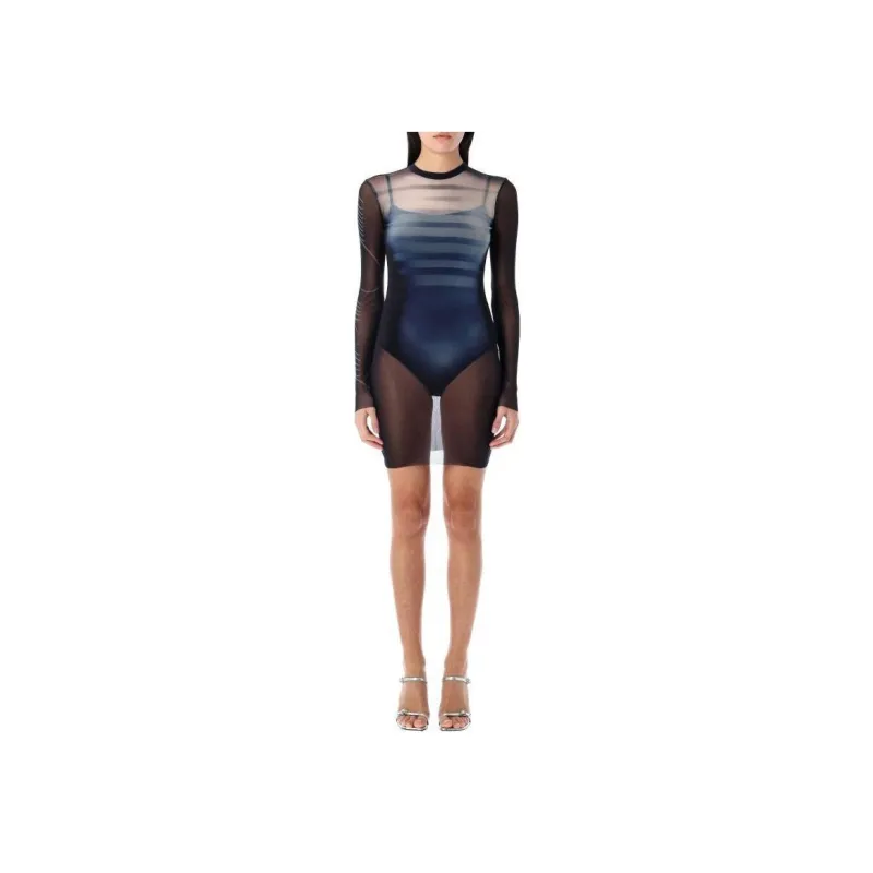 Jean Paul Gaultier Le Male Printed Dress-0