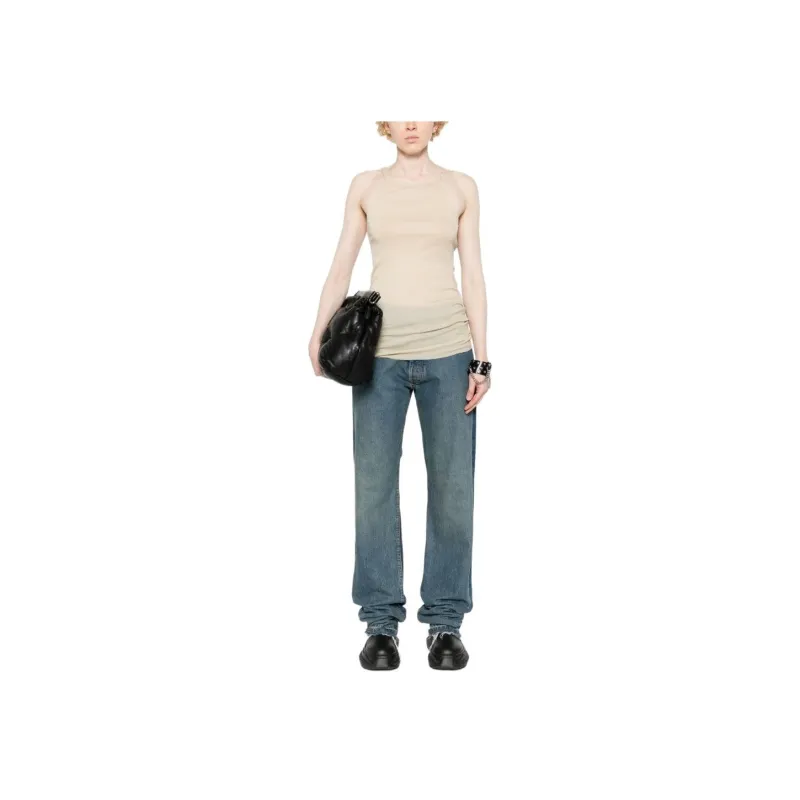 Rick Owens DRKSHDW Racer Back Cotton Tank Top-1
