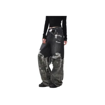 SUNSETMONENT Jeans Unisex Black