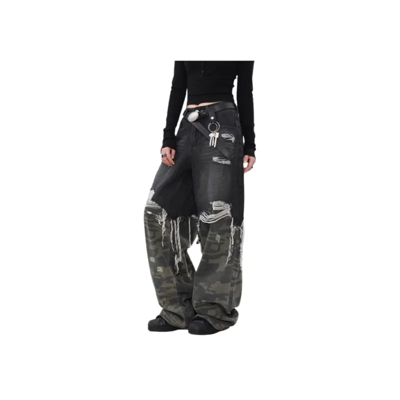 SUNSETMONENT Jeans Unisex Black-0