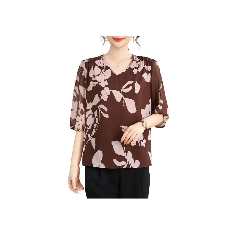 PIERRE CARDIN Chiffon Shirt Women's-3