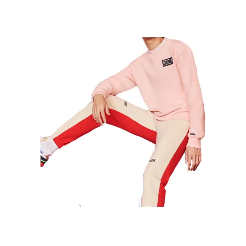 PUMA Culture Maker Sweatshirts Men Pink-4