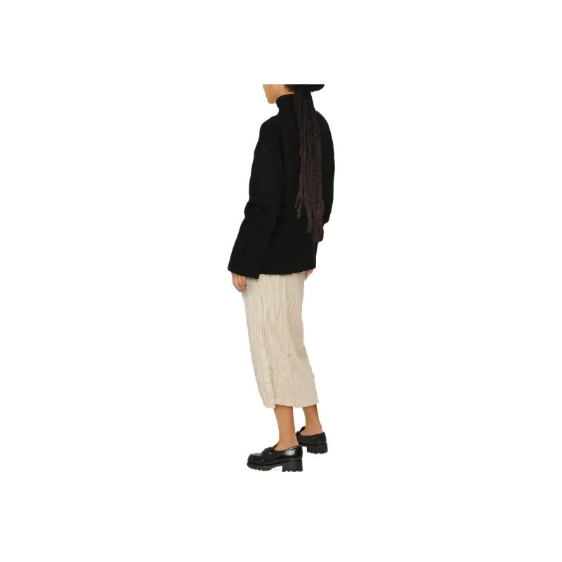 Toteme FW22 Loose Fit Sweater Women's Black-3