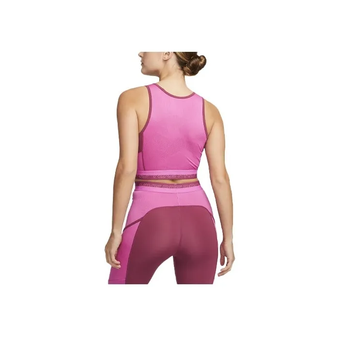 Nike Sleeveless Sports Shirts Women's Fuchsia-1
