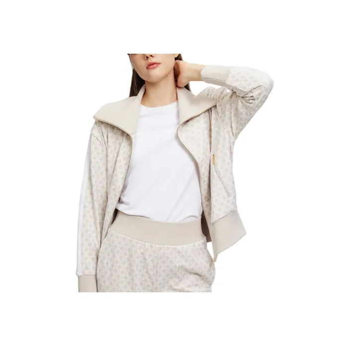 KSWISS Jackets & Coats Women's White Base With Khaki-0