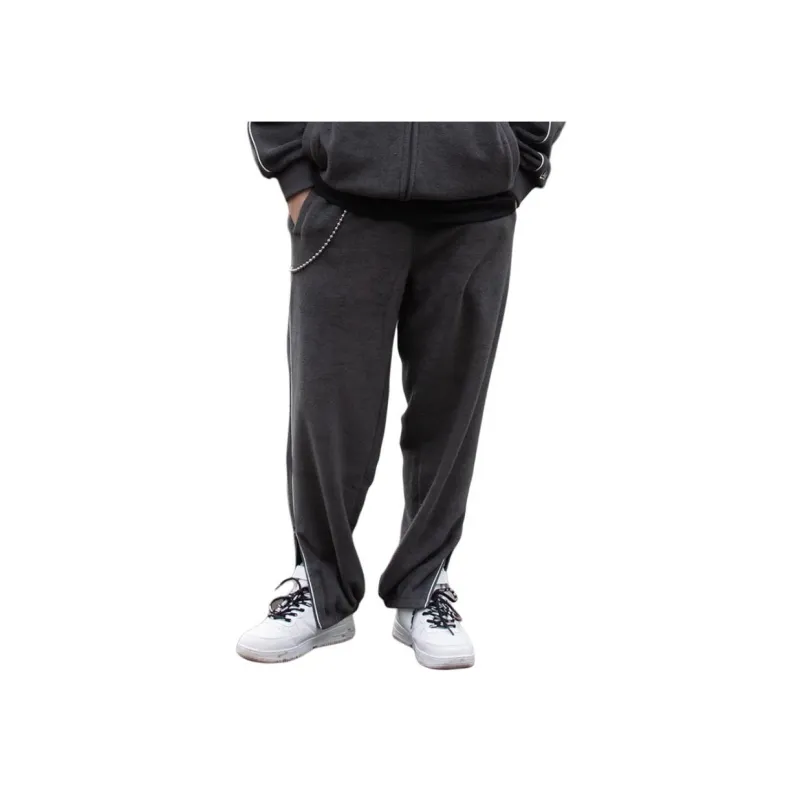 New Era FW21 Sports Pants Unisex Black-4