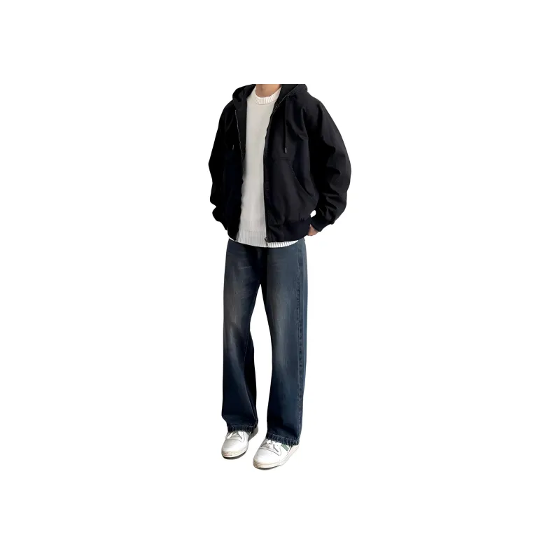 DUATOGE Jeans Men's Vintage Blue-2