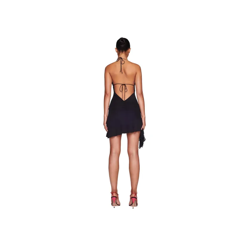 I.AM.GIA VIRA MINI DRESS Slip Dress Women's Black-2