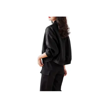 Yi Mengyuan Leather Jacket Women's