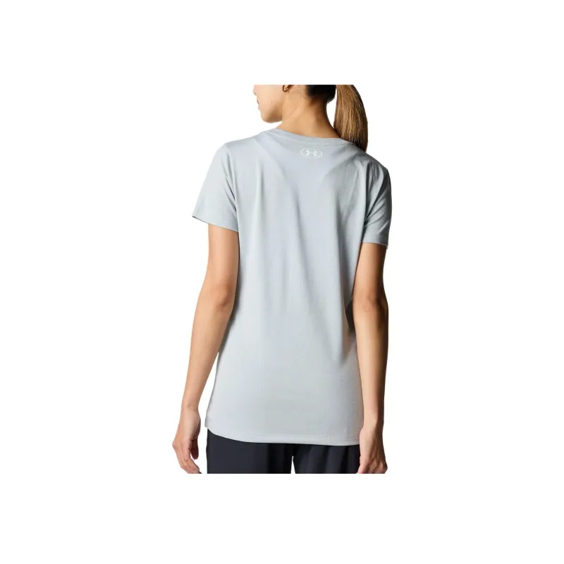 Under Armour Tech T Shirt Women's Modern Gray Light Heather-0