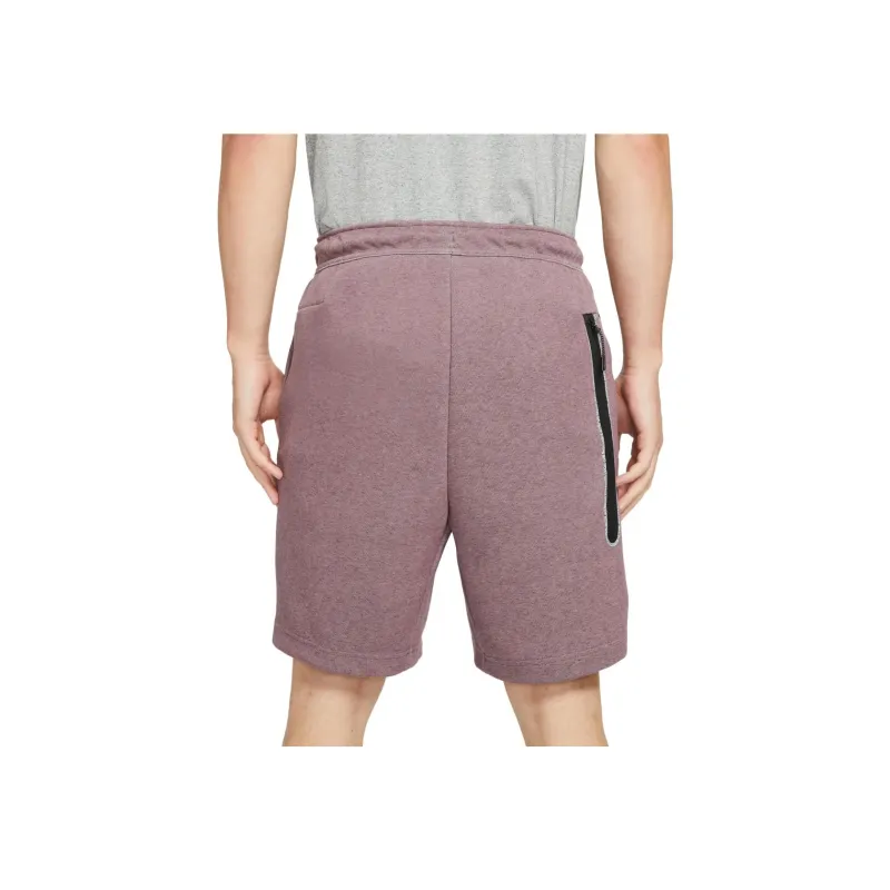 Nike Tech Fleece 'Dark Wine/Black' Track Shorts-1