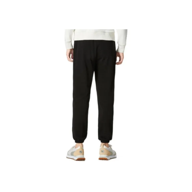 PUMA Knitted Sweatpants Men Black-2