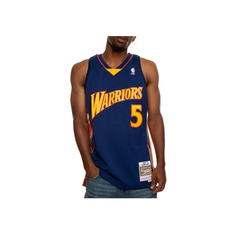 Mitchell Ness 'NBA Golden State Warriors '06 Baron Davis' Swingman Jersey Vest Top-2