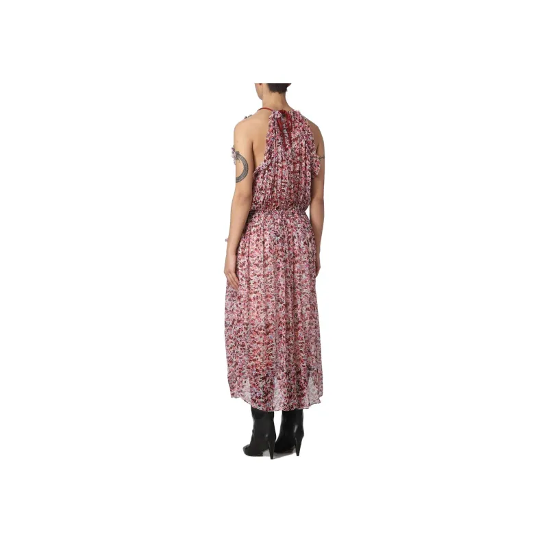 MARANT ÉTOILE Graphic-print Sleeveless Dress-2