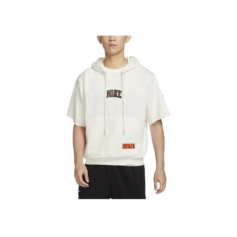 Nike SS23 Resistant High Basketball Series Standard Issue 'CHBL' Sweatshirt Men's Sail White-2