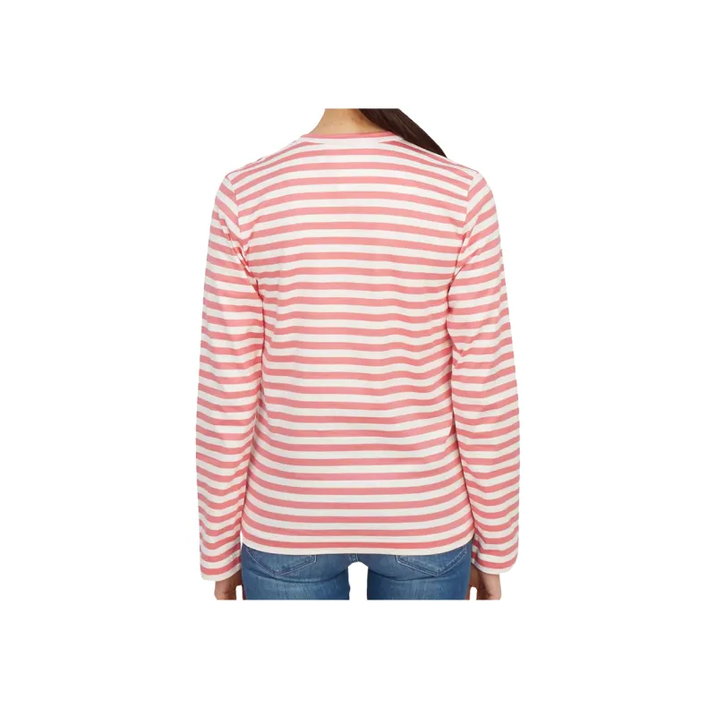 CDG Play T Shirts Women's Pink-4