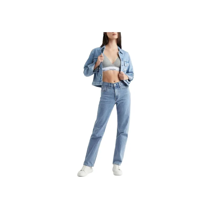 CK/Calvin Klein Denim Jacket Women's Blue-1