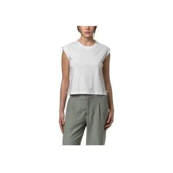 K WAY T Shirts Women's White